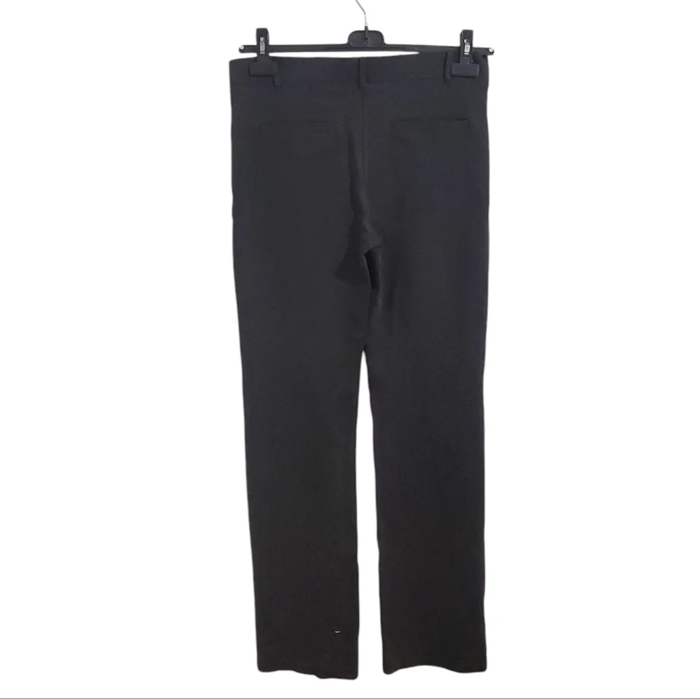 Betabrand Women Yoga Stretch Dress Pants Bootcut Leg Size Large Charcoal Gray - Picture 2 of 6